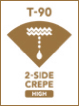 T-90 2-SIDE CRAPE HIGH